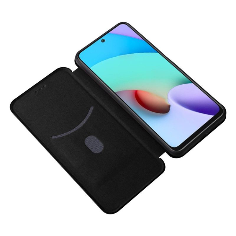 Flip Futrola Xiaomi Redmi Note 11 / 11S Kožna Futrola Karbonski Silikon U Boji