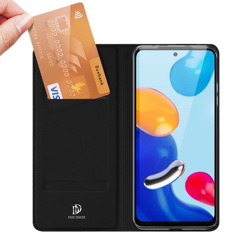 Flip Futrola Xiaomi Redmi Note 11 / 11S Kožna Futrola Skin Pro Dux Ducis