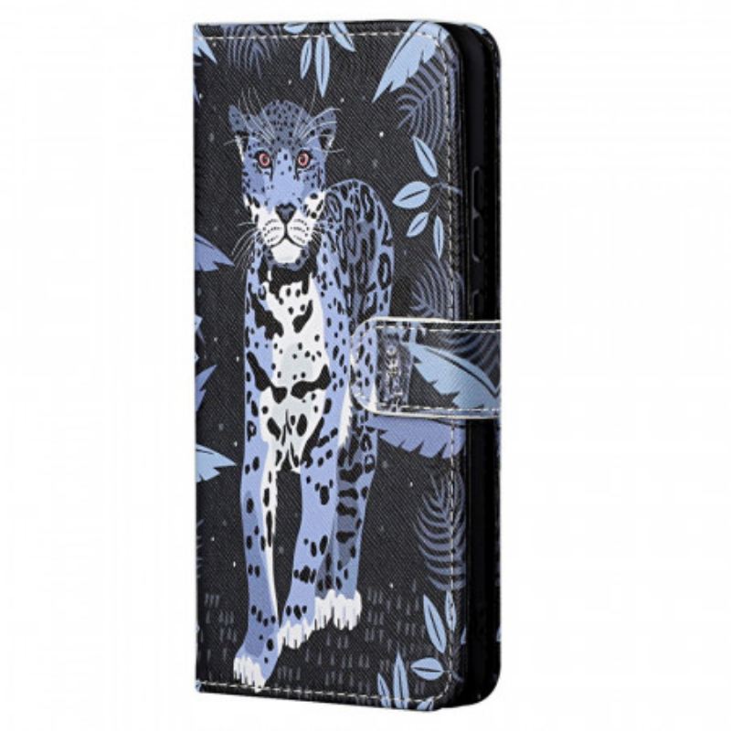 Flip Futrola Xiaomi Redmi Note 11 / 11S Leopard S Remenčićima