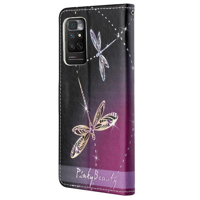 Kožna Futrola Xiaomi Redmi Note 11 / 11S Dragonflies S Remenčićima