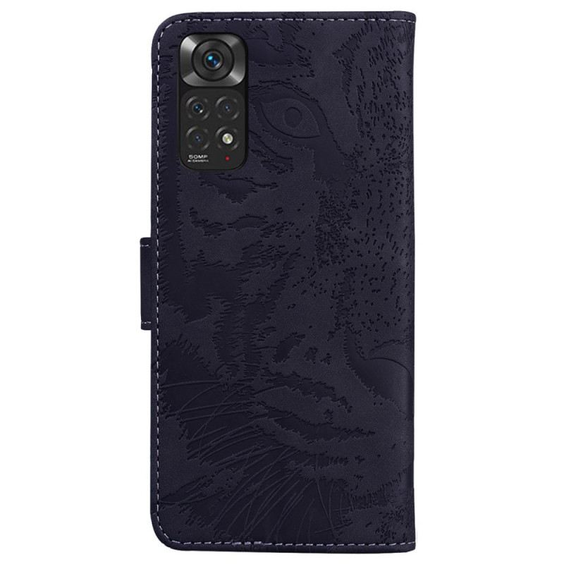 Kožna Futrola Xiaomi Redmi Note 11 / 11S Otisak Lica Tigra