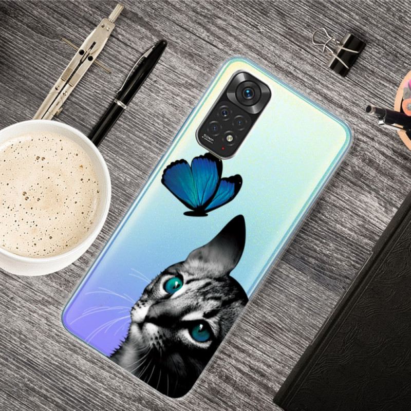 Maskica Xiaomi Redmi Note 11 / 11S Mačka I Leptir