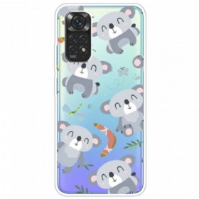 Maskica Xiaomi Redmi Note 11 / 11S Male Sive Pande