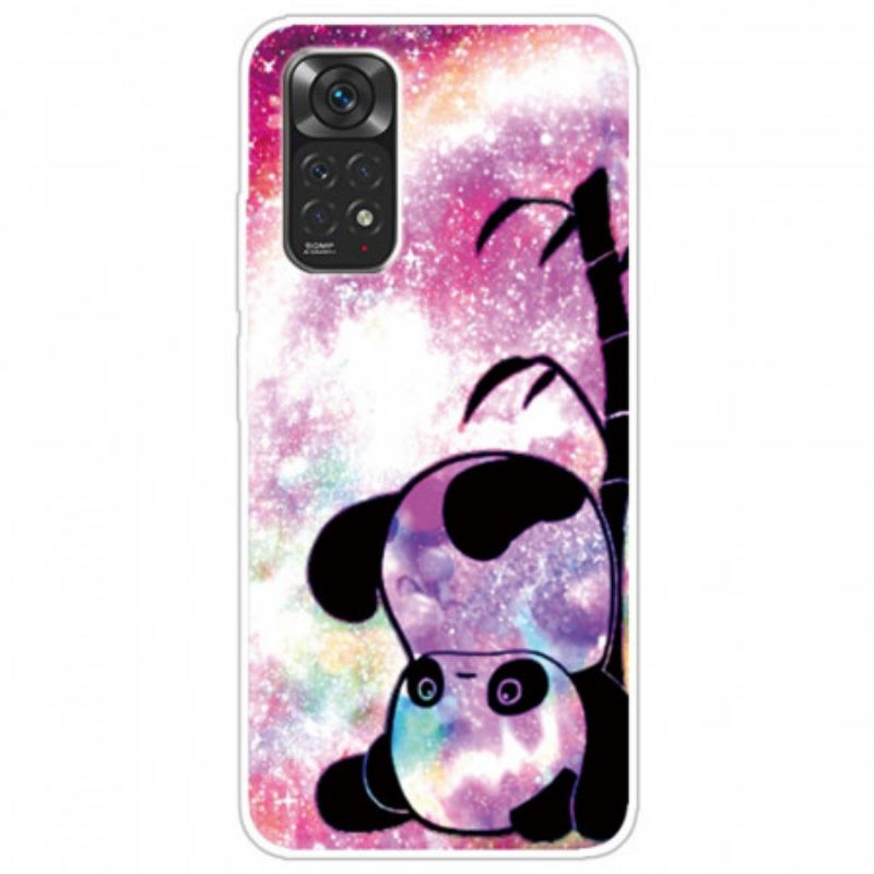 Maskica Xiaomi Redmi Note 11 / 11S Panda I Bambus