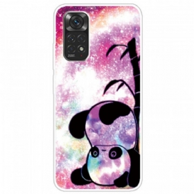 Maskica Xiaomi Redmi Note 11 / 11S Panda I Bambus