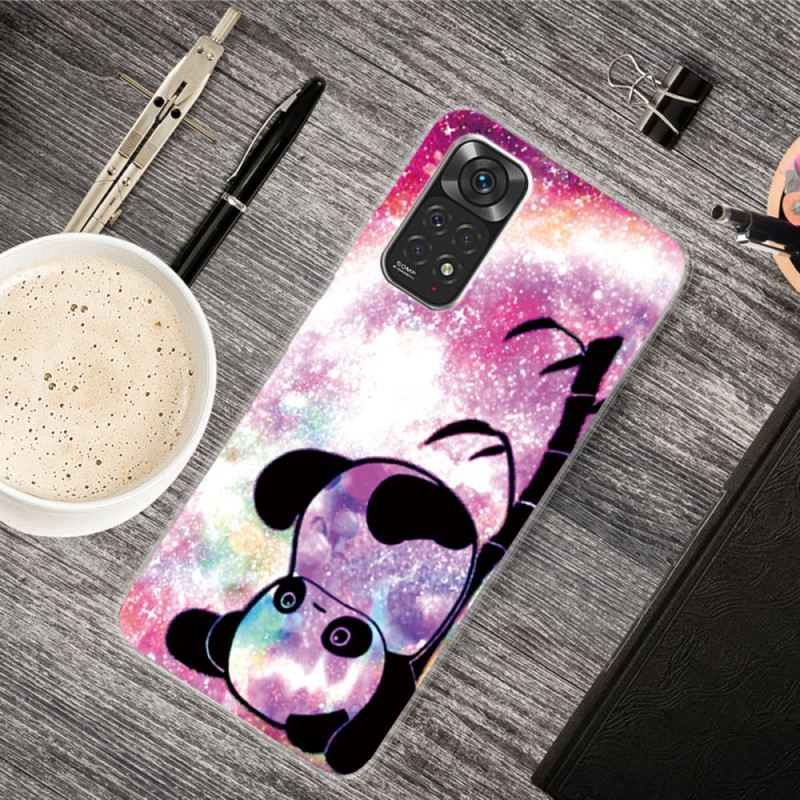 Maskica Xiaomi Redmi Note 11 / 11S Panda I Bambus