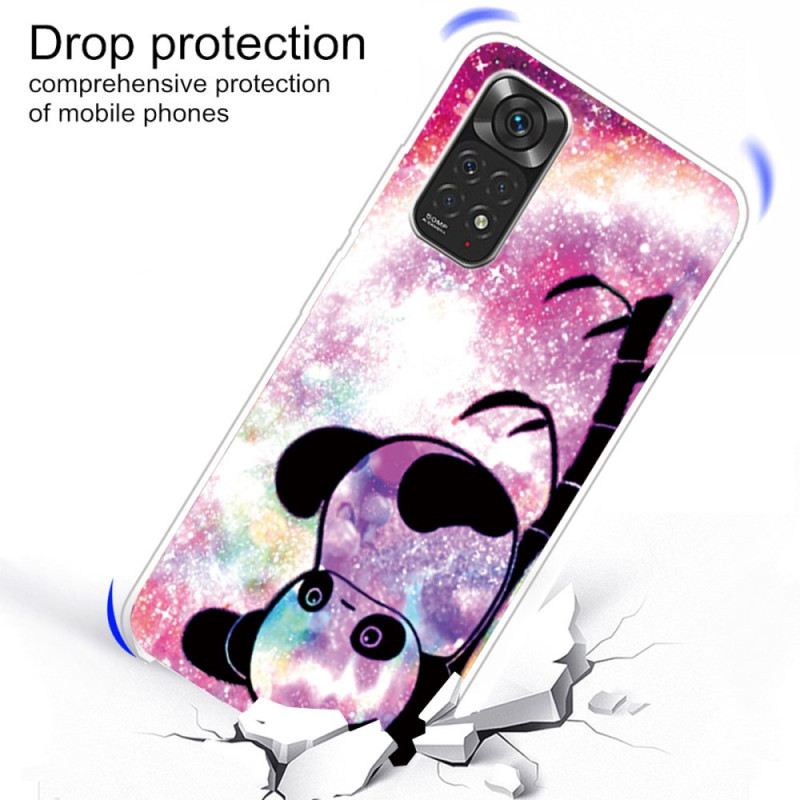 Maskica Xiaomi Redmi Note 11 / 11S Panda I Bambus