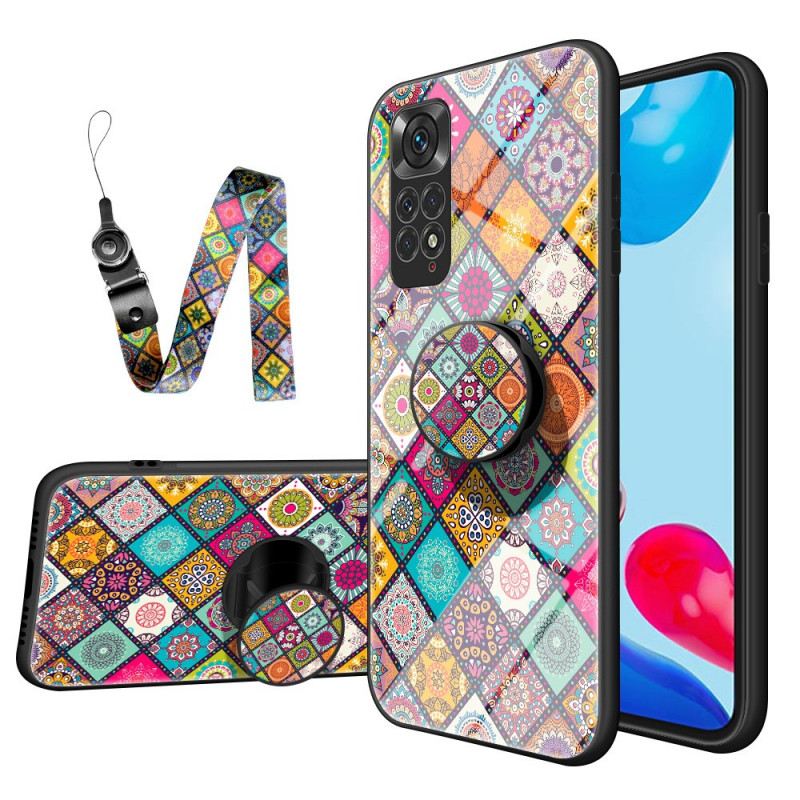 Maskica Xiaomi Redmi Note 11 / 11S Patchwork Magnetski Držač