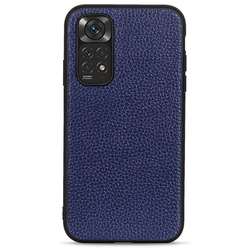 Maskica Xiaomi Redmi Note 11 / 11S Prava Litchi Koža