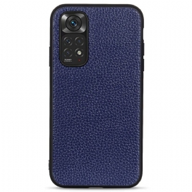 Maskica Xiaomi Redmi Note 11 / 11S Prava Litchi Koža