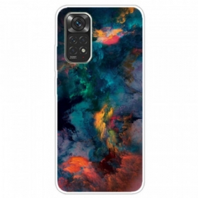 Maskica Xiaomi Redmi Note 11 / 11S Šareni Oblaci