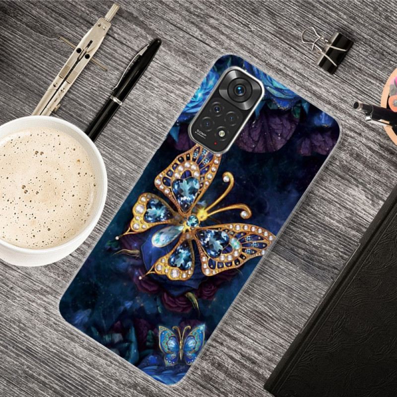 Maskica Xiaomi Redmi Note 11 / 11S Zlatni Leptir