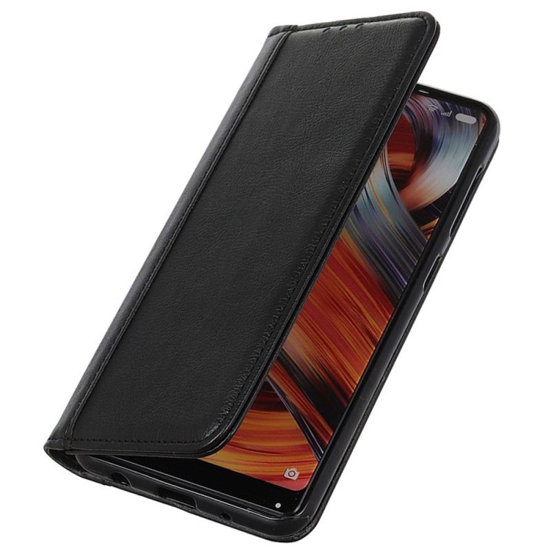 Flip Futrola Za Oneplus 12 5g Split Litchi Koža