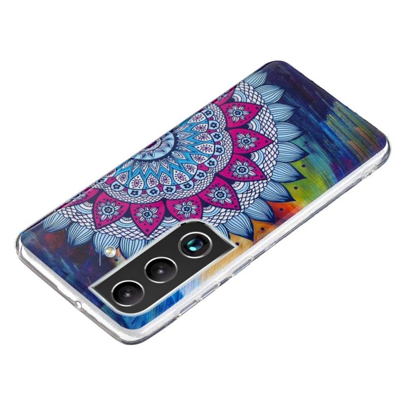 Maskica Samsung Galaxy S22 Plus 5G Fluorescentna Cvjetna Serija