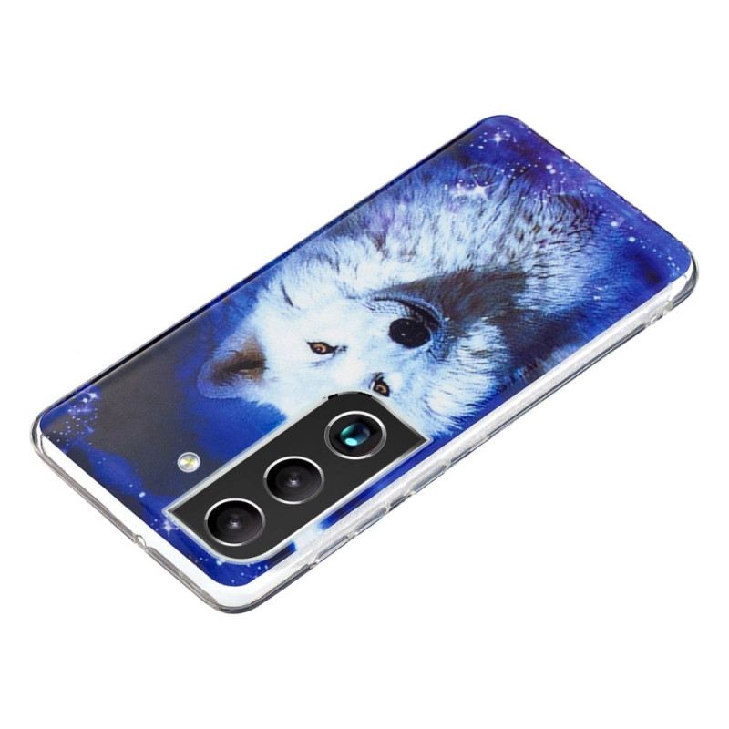 Maskica Samsung Galaxy S22 Plus 5G Fluorescentni Vuk