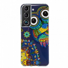 Maskica Samsung Galaxy S22 Plus 5G Mandala Fluorescentne Sove