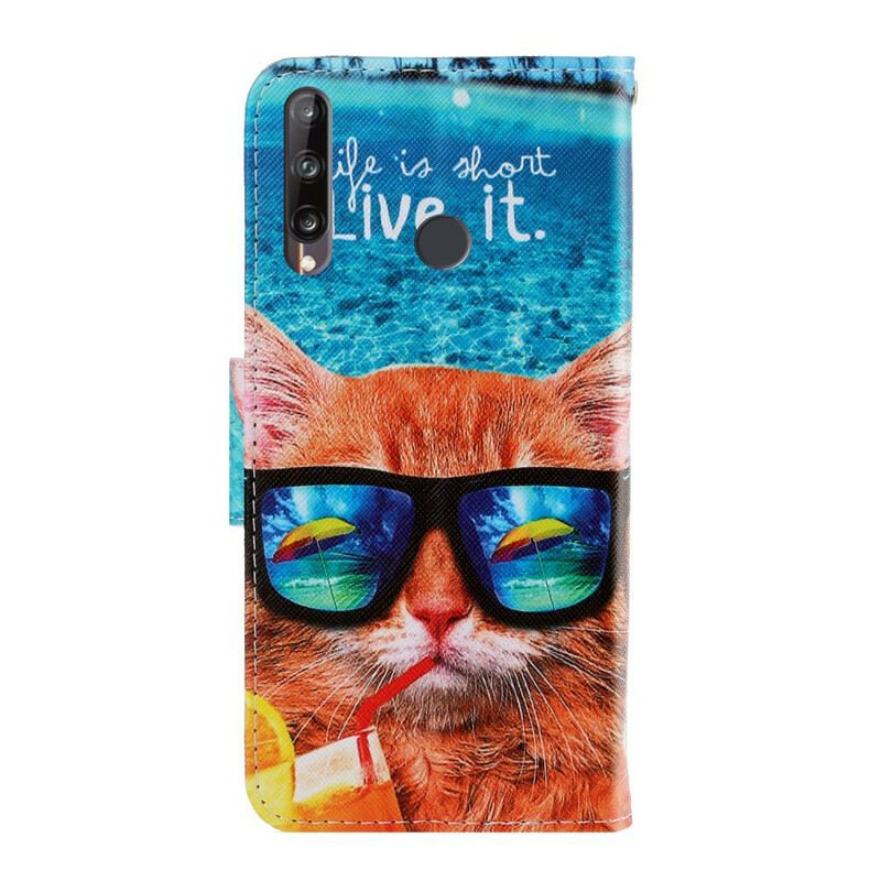 Futrola Huawei P40 Lite E Cat Live It Strappy