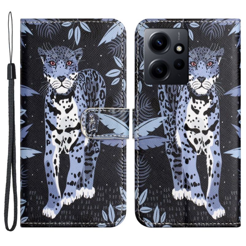 Futrola Xiaomi Redmi Note 12 4G Leopard S Remenčićima