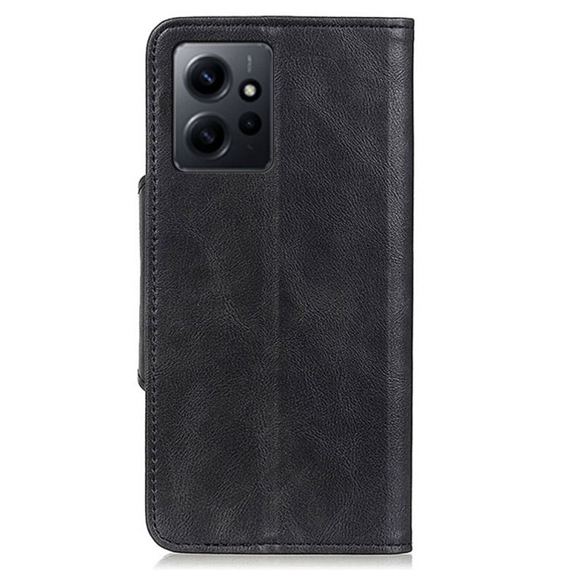 Kožna Futrola Xiaomi Redmi Note 12 4G Magnetni Gumb Od Umjetne Kože