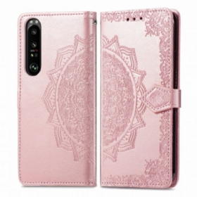 Flip Futrola Sony Xperia 1 III Mandala Srednji Vijek