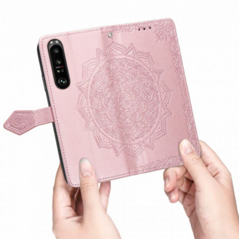 Flip Futrola Sony Xperia 1 III Mandala Srednji Vijek