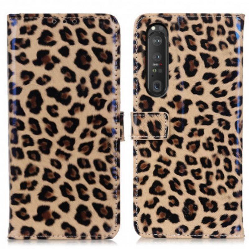 Kožna Futrola Sony Xperia 1 III Leopard