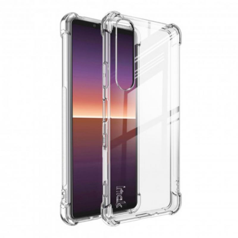 Maskica Sony Xperia 1 III Transparentno S Imak Screen Filmom