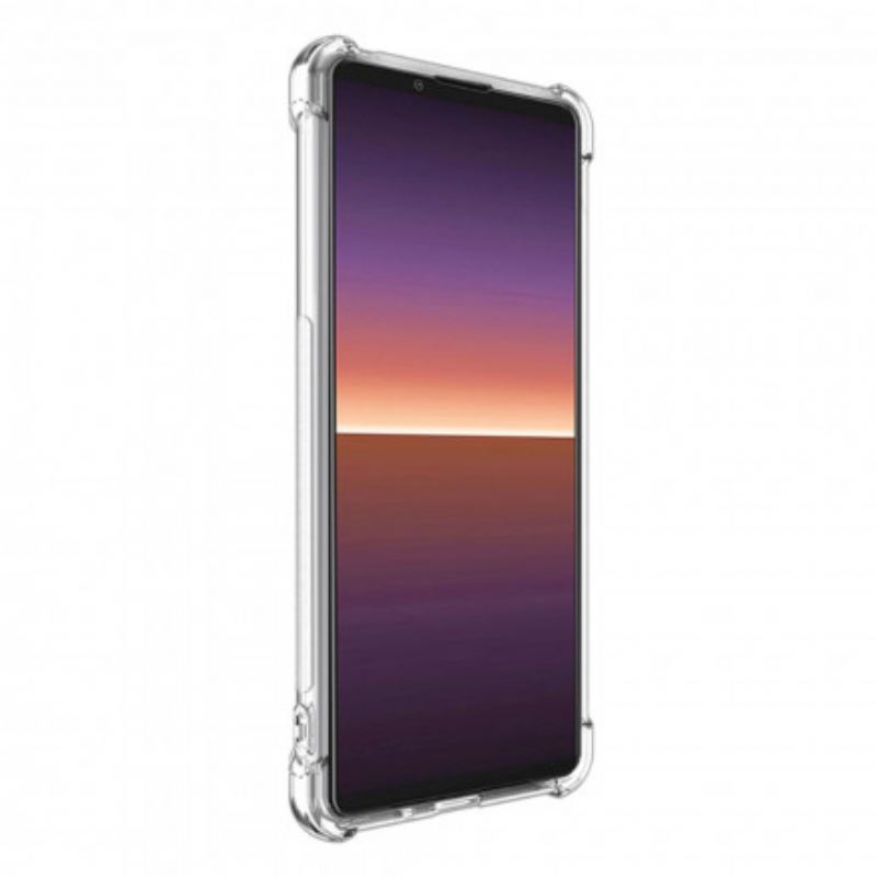 Maskica Sony Xperia 1 III Transparentno S Imak Screen Filmom