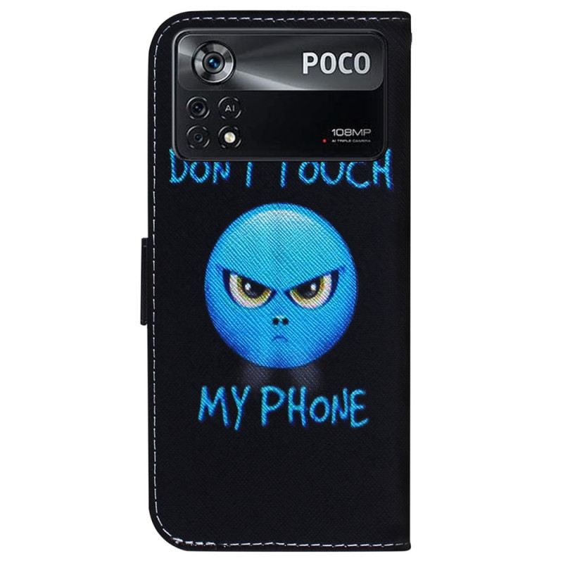 Futrola Poco X4 Pro 5G Emotikoni Ne Diraj Moj Telefon