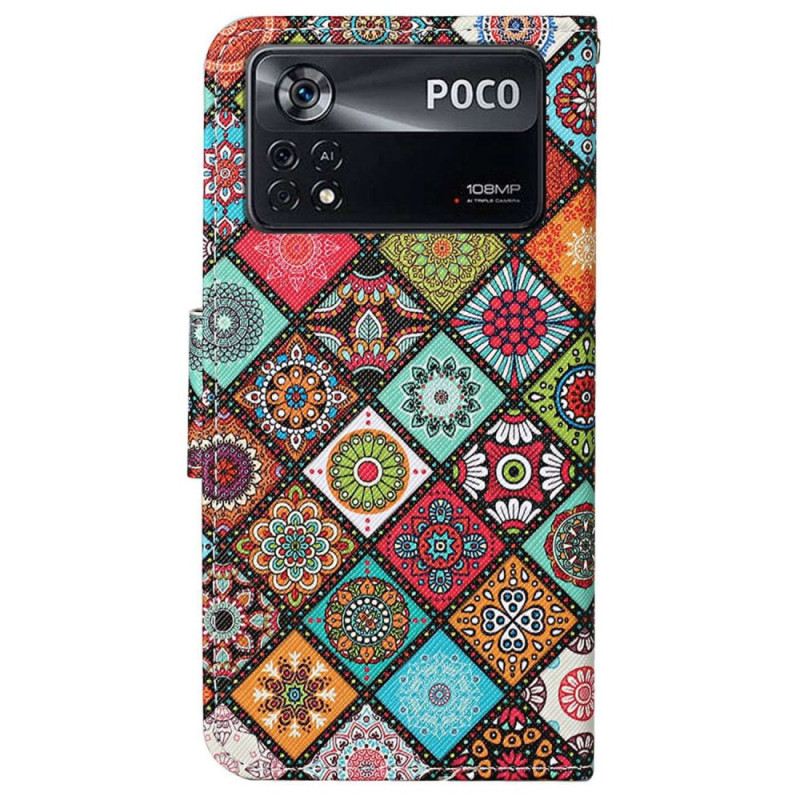 Futrola Poco X4 Pro 5G Patchwork S Remenčićima