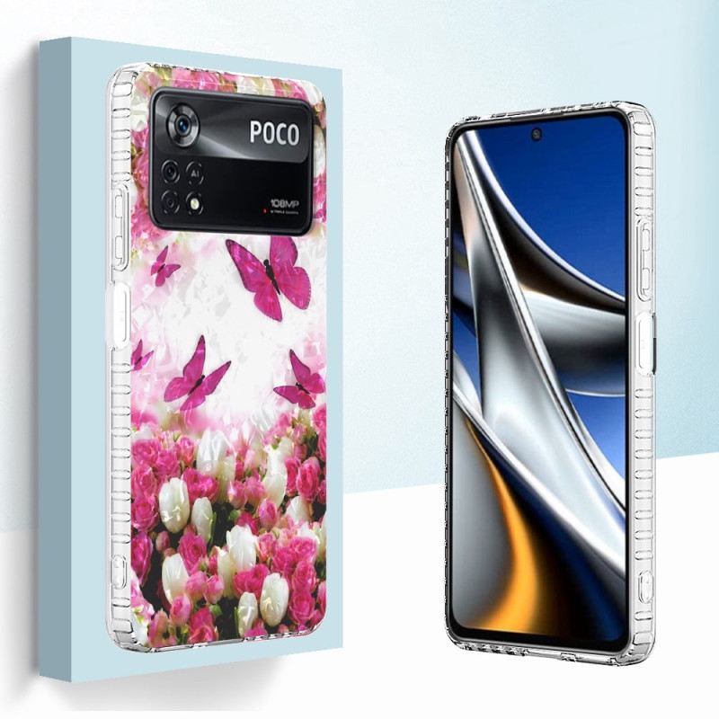 Maskica Poco X4 Pro 5G Elegantni Leptiri