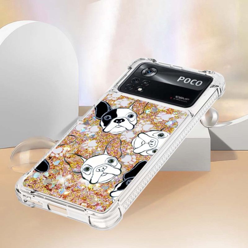 Maskica Poco X4 Pro 5G Mr Dog Sequins