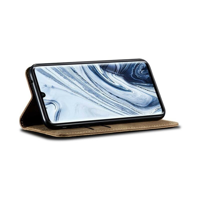 Flip Futrola Xiaomi Mi Note 10 / 10 Pro Kožna Futrola Traper Tkanina