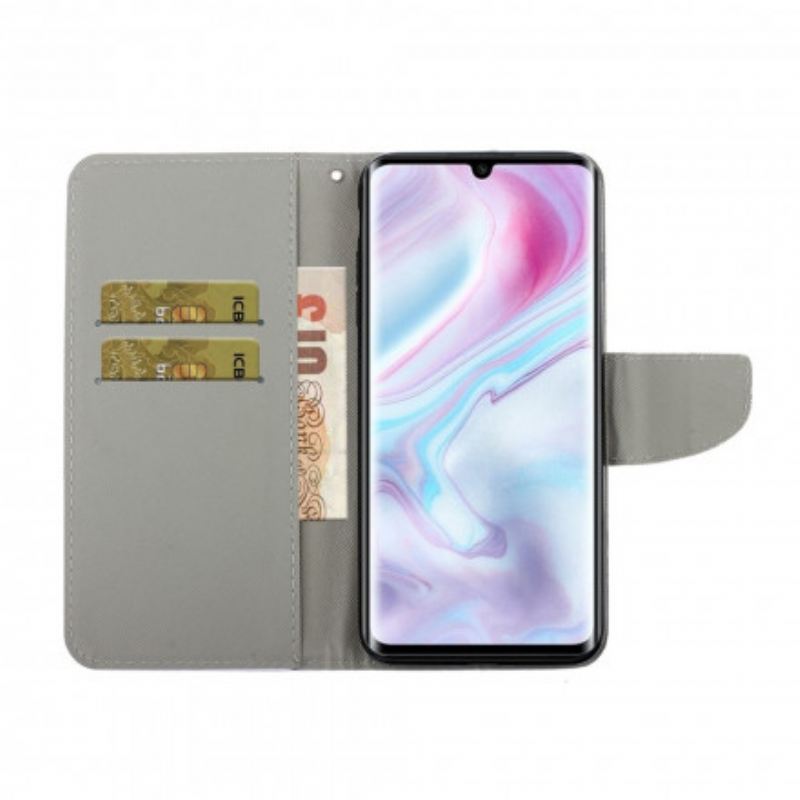 Flip Futrola Xiaomi Mi Note 10 / 10 Pro Varijacije Remena S Leptirima