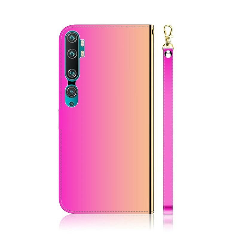 Futrola Xiaomi Mi Note 10 / 10 Pro Poklopac Ogledala Od Umjetne Kože