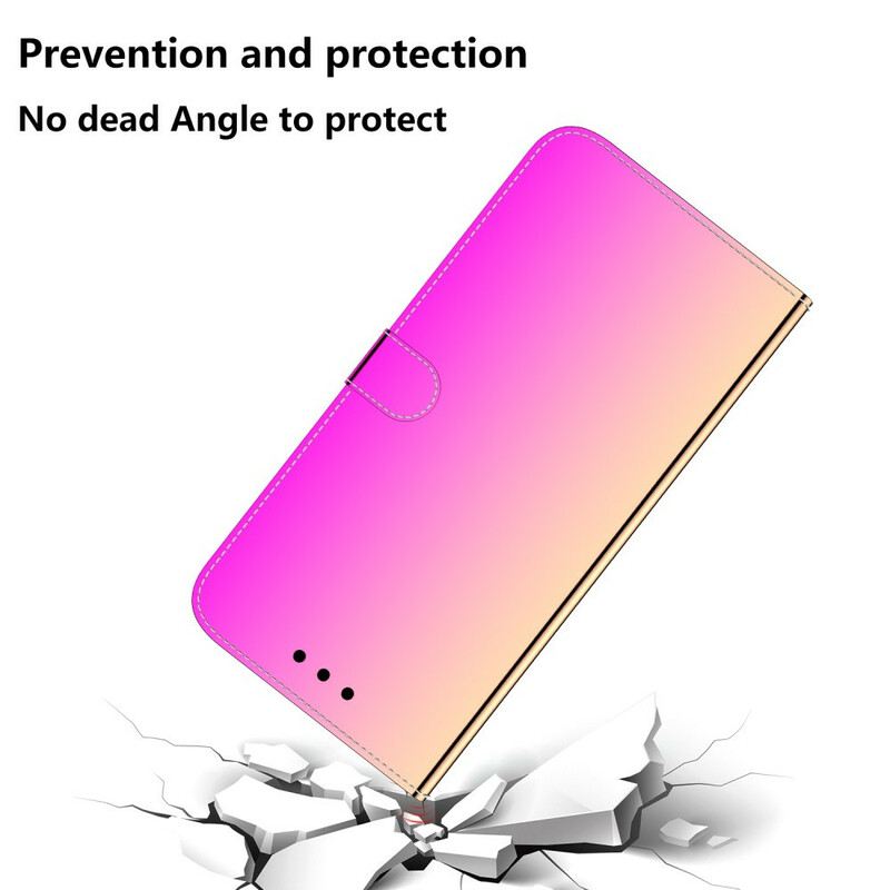 Futrola Xiaomi Mi Note 10 / 10 Pro Poklopac Ogledala Od Umjetne Kože