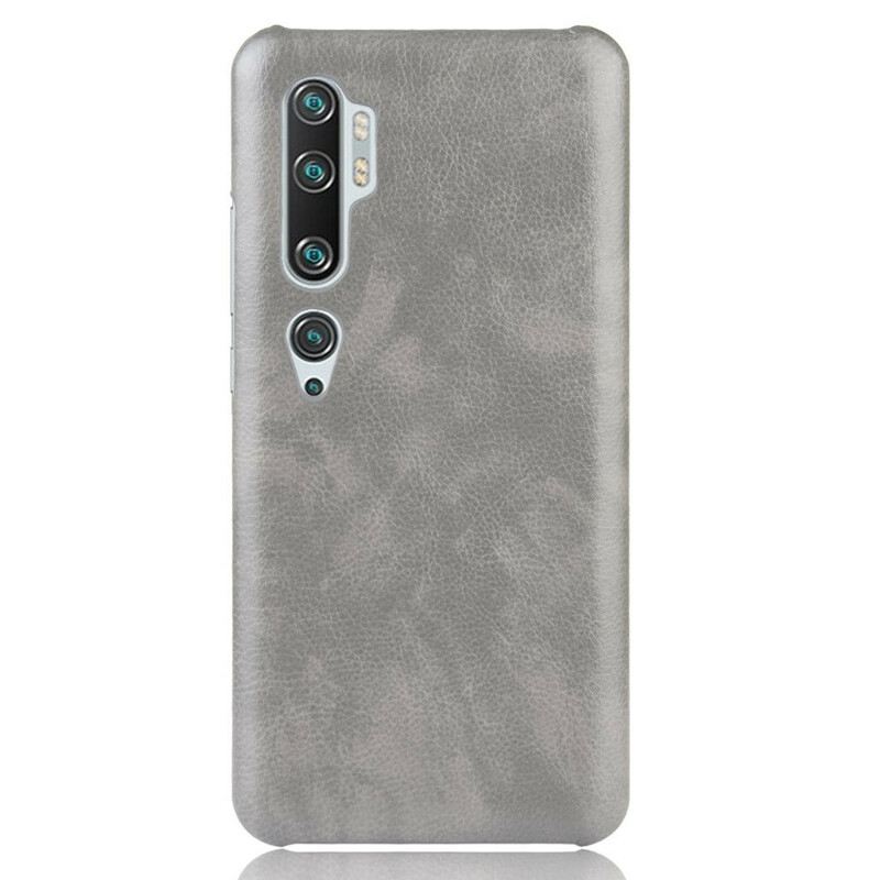 Maskica Xiaomi Mi Note 10 / 10 Pro Litchi Performance Leather Effect