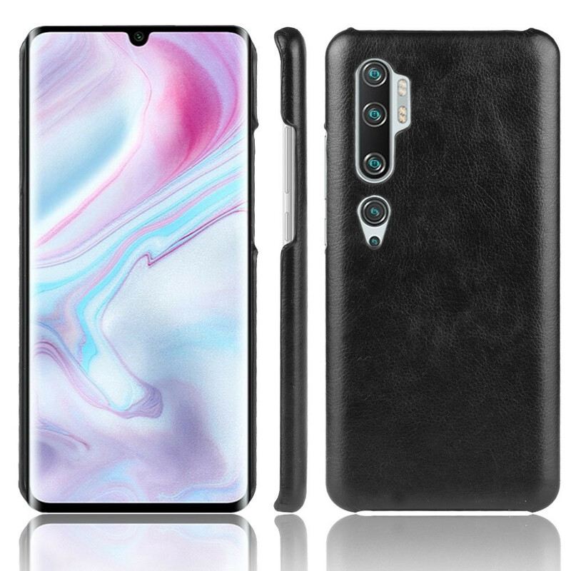 Maskica Xiaomi Mi Note 10 / 10 Pro Litchi Performance Leather Effect