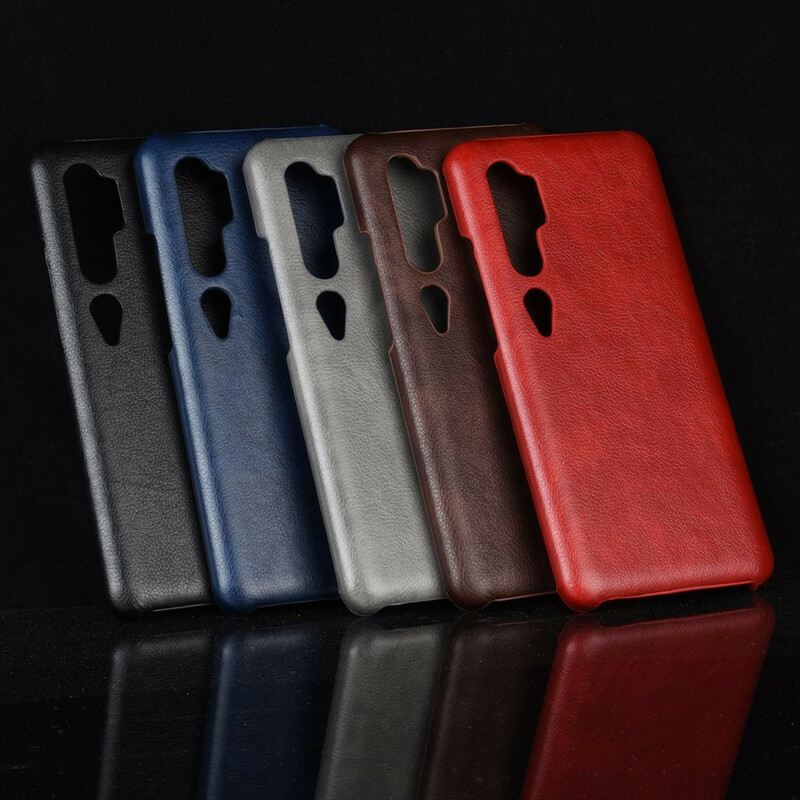 Maskica Xiaomi Mi Note 10 / 10 Pro Litchi Performance Leather Effect