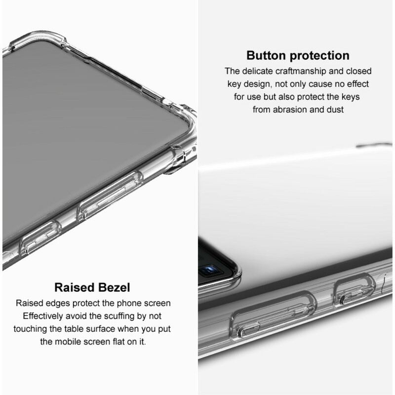 Maskica Google Pixel 6 Transparentno S Imak Screen Filmom