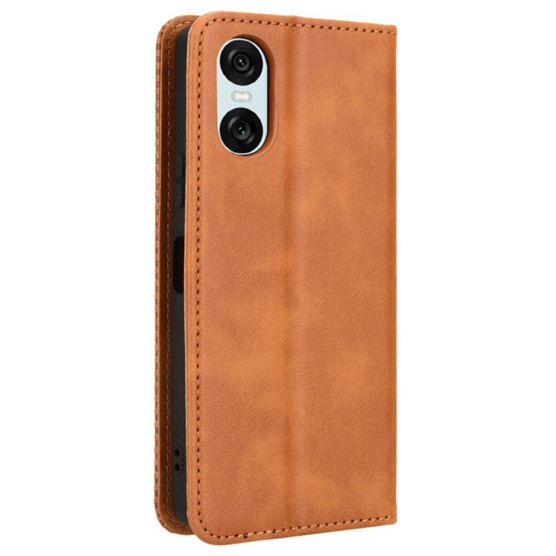 Flip Futrola Sony Xperia 10 Vi Vintage Stil