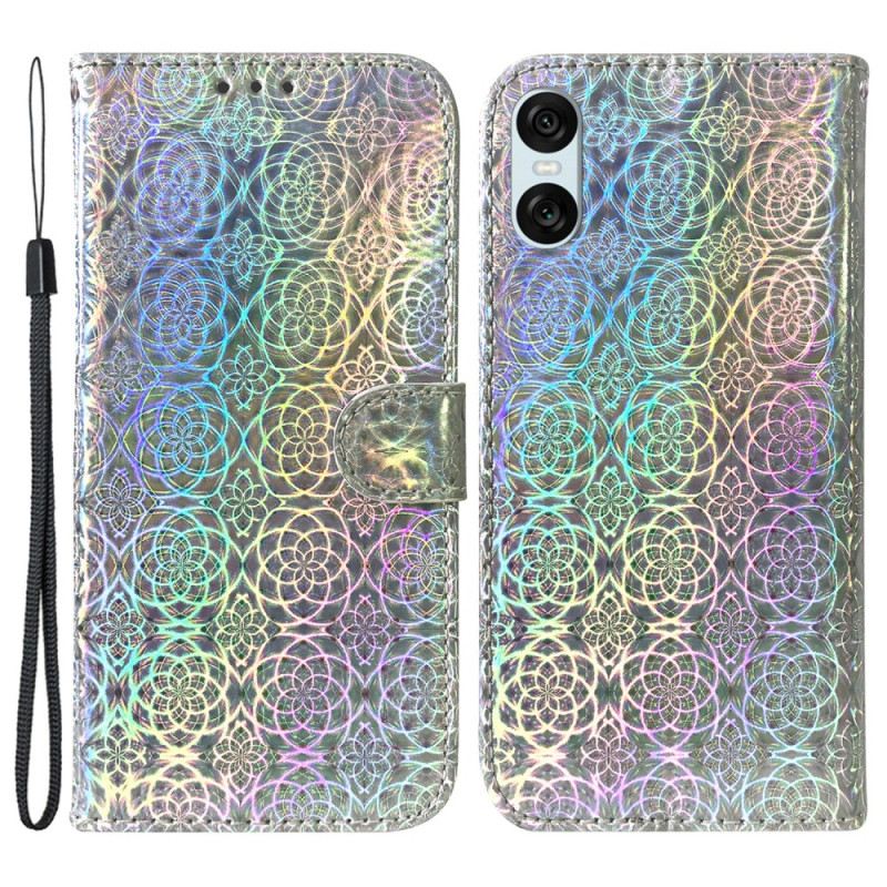 Kožna Futrola Za Sony Xperia 10 Vi Disco Stil