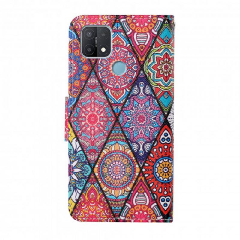 Futrola Oppo A15 Patchwork S Uzicom