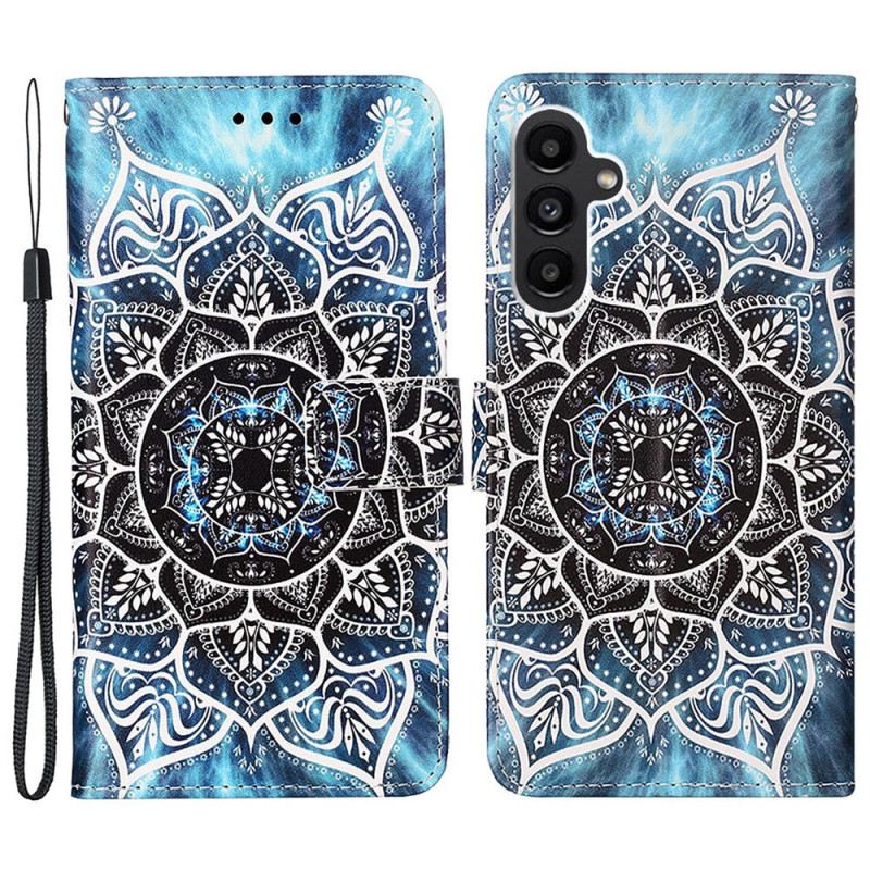 Flip Futrola Samsung Galaxy A15 Maskice Za Mobitele Cvjetna Mandala S Remenom