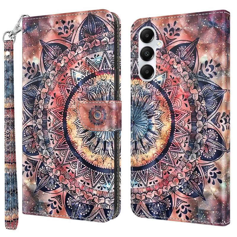 Flip Futrola Samsung Galaxy A15 Maskice Za Mobitele Šarena Mandala S Remenom