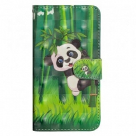 Flip Futrola Samsung Galaxy A70 Panda I Bambus