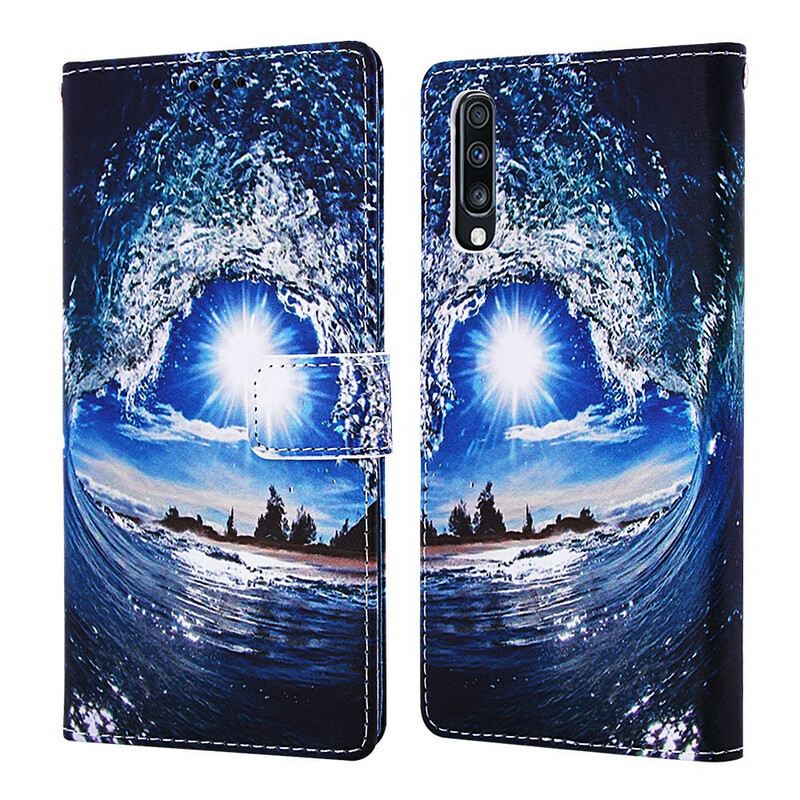 Futrola Samsung Galaxy A70 Daydreams Lanyard Landscape