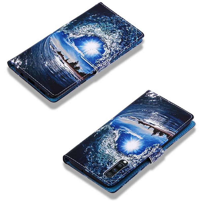 Futrola Samsung Galaxy A70 Daydreams Lanyard Landscape