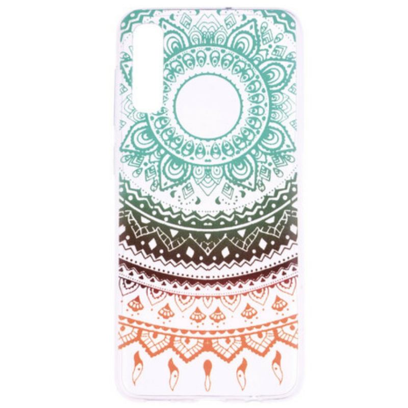 Maskica Samsung Galaxy A70 Bešavna Vintage Šarena Mandala