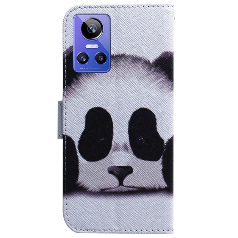 Kožna Futrola Realme GT Neo 3 Tužna Panda